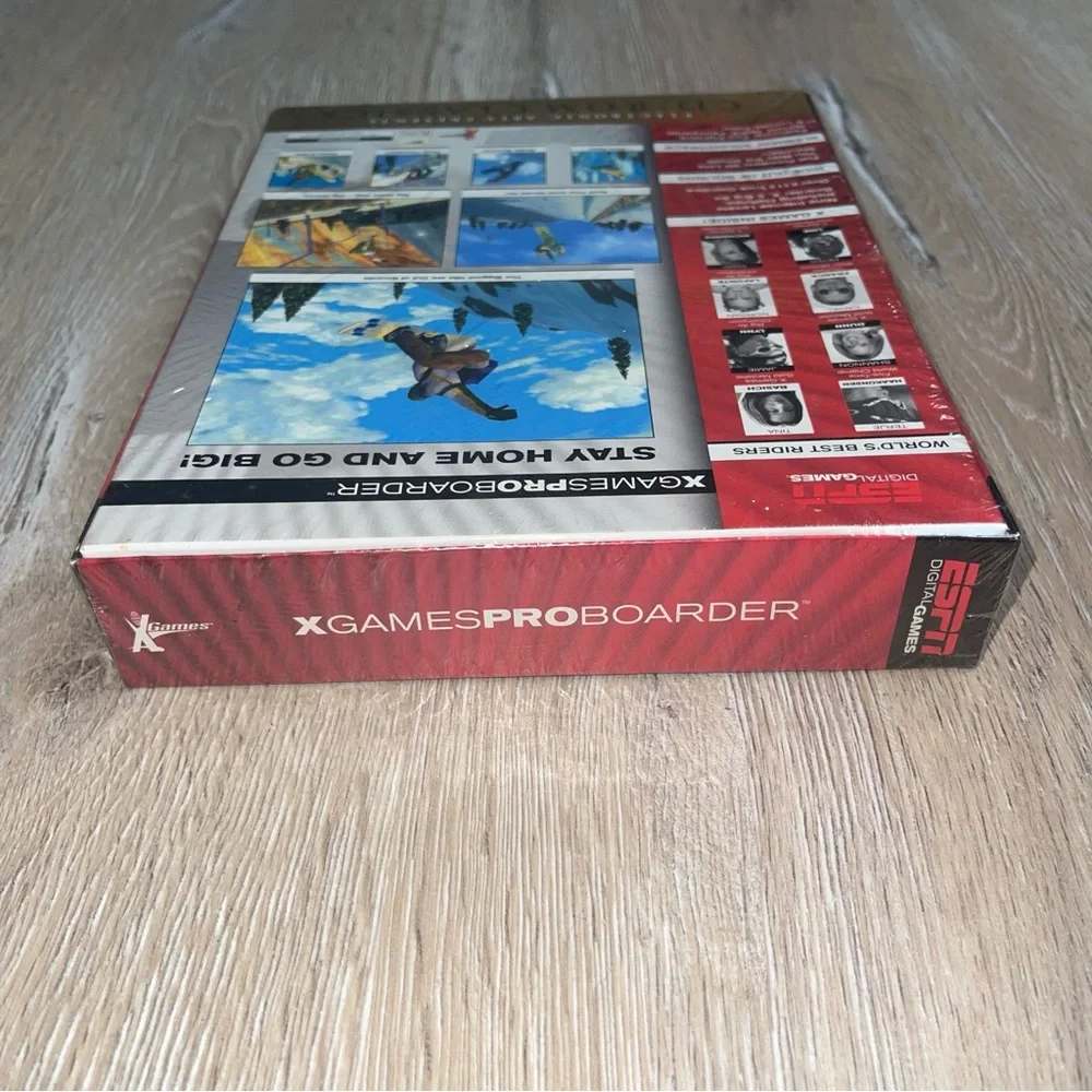 ESPN X Games ProBoarder CD-ROM Classics (PC 1998, 1999) Big Box Factory Sealed